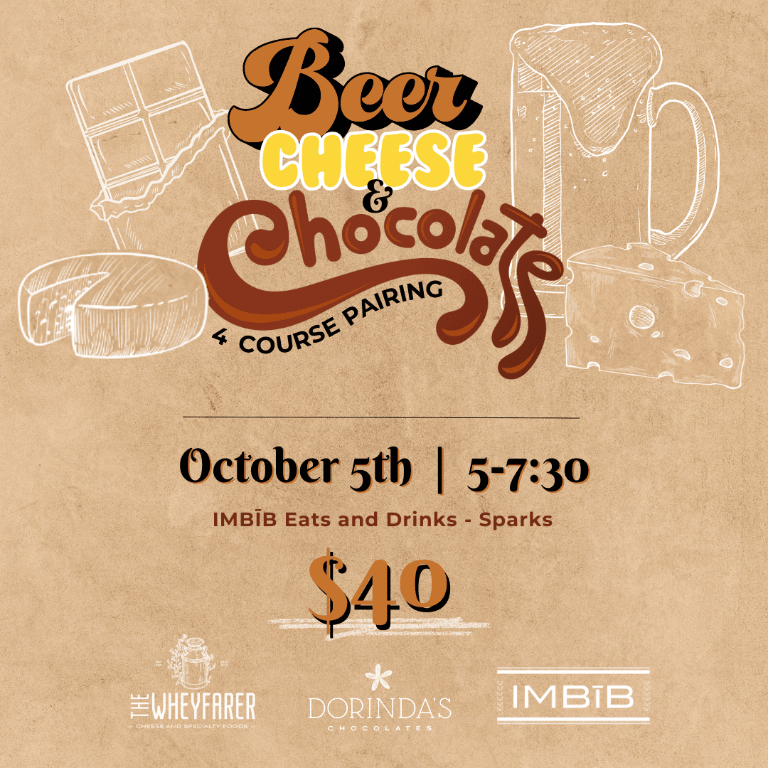 4-Course Beer, Cheese, & Chocolate Pairing