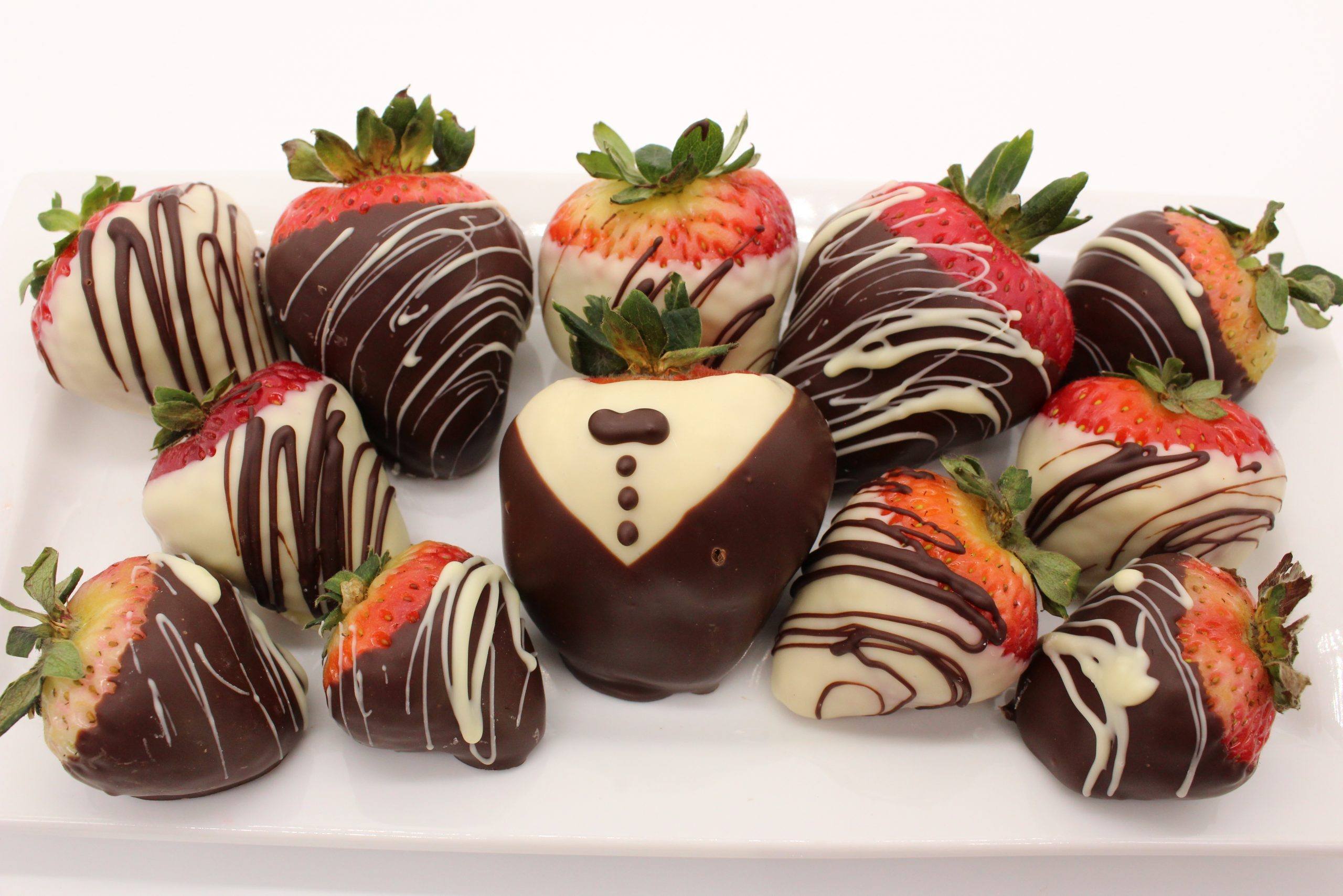 Chocolate Covered Strawberries, 12pc- IN STORE ONLY